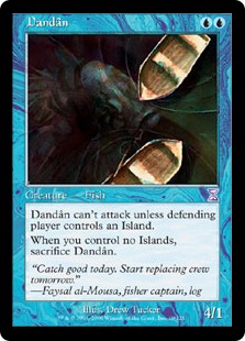 □旧枠□《ダンダーン/Dandan》[TSB] 青R | 日本最大級 MTG通販サイト