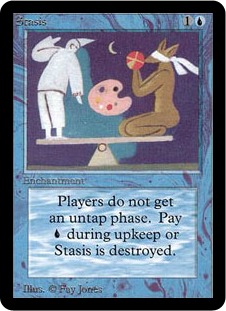 停滞/Stasis》[5ED] 青R | 日本最大級 MTG通販サイト「晴れる屋」