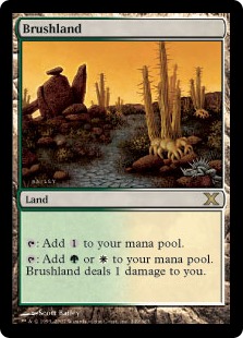 低木林地/Brushland》[10ED] 土地R | 日本最大級 MTG通販サイト