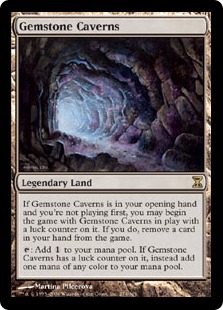Foil】《宝石の洞窟/Gemstone Caverns》[TSP] 土地R | 日本最大級 MTG