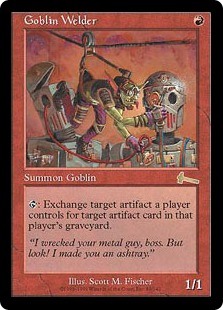 ゴブリンの溶接工/Goblin Welder》[ULG] 赤R | 日本最大級 MTG通販