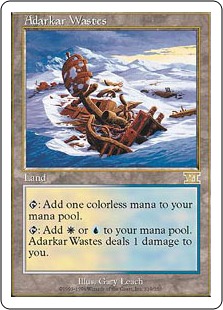 アダーカー荒原/Adarkar Wastes》[6ED] 土地R | 日本最大級 MTG通販