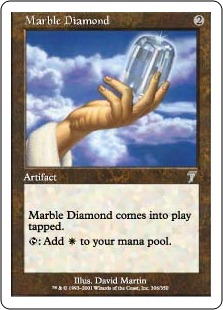 乳白色のダイアモンド/Marble Diamond》[7ED] 茶U | 日本最大級 MTG