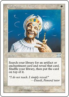 悟りの教示者/Enlightened Tutor》[6ED] 白U | 日本最大級 MTG通販