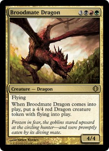 若き群れのドラゴン/Broodmate Dragon》[C17] 金R | 日本最大級 MTG