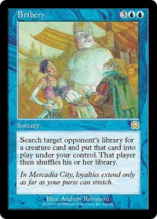 Foil】《袖の下/Bribery》[MMQ] 青R | 日本最大級 MTG通販サイト