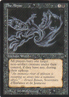 The Abyss》[LEG] 黒R | 日本最大級 MTG通販サイト「晴れる屋」