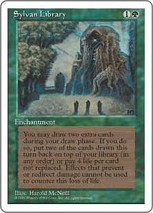 森の知恵/Sylvan Library》[5ED] 緑R | 日本最大級 MTG通販サイト