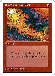 赤霊破/Red Elemental Blast》[A25] 赤U | 日本最大級 MTG通販サイト