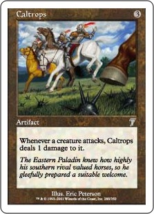 Foil】《鉄びし/Caltrops》[UDS] 茶U | 日本最大級 MTG通販サイト