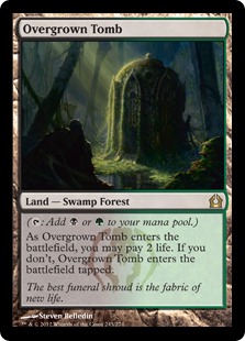 草むした墓/Overgrown Tomb》[RTR] 土地R | 日本最大級 MTG通販サイト