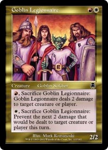 ゴブリンの軍団兵/Goblin Legionnaire》[APC] 金C | 日本最大級 MTG