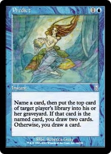Foil】《予報/Predict》[ODY] 青U | 日本最大級 MTG通販サイト「晴れる屋」