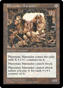 ファイレクシアの略奪機/Phyrexian Marauder》[VIS] 茶R | 日本最大級
