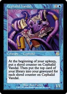 セファリッドの文化破壊者/Cephalid Vandal》[TOR] 青R | 日本最大級