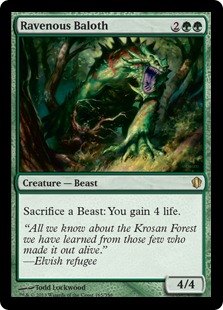 貪欲なるベイロス/Ravenous Baloth》[C13] 緑R | 日本最大級 MTG通販