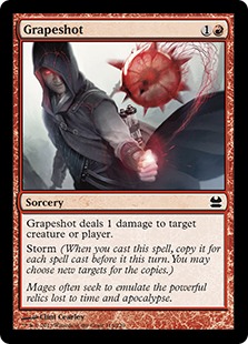 Foil】(102)□日本画□《ぶどう弾/Grapeshot》※コレクターブースター版