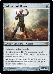 アクロスの巨像/Colossus of Akros》[THS] 茶R | 日本最大級 MTG通販