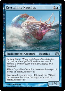 水晶オウムガイ/Crystalline Nautilus》[JOU] 青U | 日本最大級 MTG