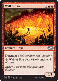 炎の壁/Wall of Fire》[10ED] 赤U | 日本最大級 MTG通販サイト「晴れる屋」