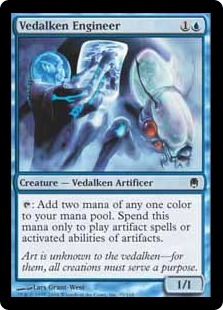 ヴィダルケンの技術者/Vedalken Engineer》[C16] 青C | 日本最大級 MTG