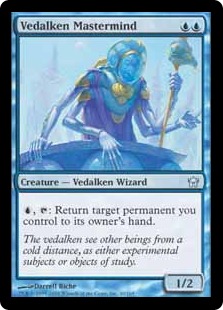 ヴィダルケンの黒幕/Vedalken Mastermind》[10ED] 青U | 日本最大級