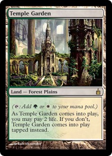 寺院の庭/Temple Garden》[RAV] 土地R | 日本最大級 MTG通販サイト