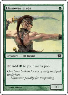 ラノワールのエルフ/Llanowar Elves》[9ED] 緑C | 日本最大級 MTG通販