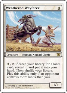 183)《雨ざらしの旅人/Weathered Wayfarer》[LTC] 白R | 日本最大級