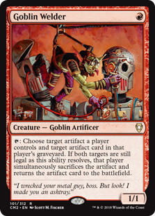 ゴブリンの溶接工/Goblin Welder》[C14] 赤R | 日本最大級 MTG通販
