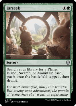 119)《遥か見/Farseek》[BLC] 緑U | 日本最大級 MTG通販サイト「晴れる屋」