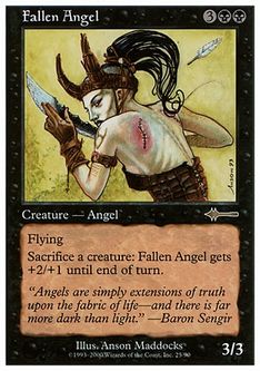 堕天使/Fallen Angel》[7ED] 黒R | 日本最大級 MTG通販サイト「晴れる屋」