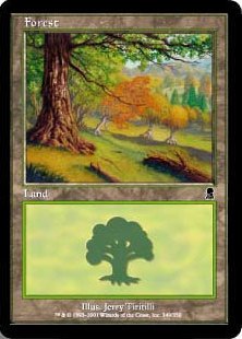 Foil】(349)《森/Forest》[ODY] 土地 | 日本最大級 MTG通販サイト