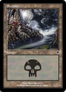 Foil】(342)《沼/Swamp》[INV] 土地 | 日本最大級 MTG通販サイト