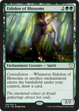 開花の幻霊/Eidolon of Blossoms》[C18] 緑R | 日本最大級 MTG通販