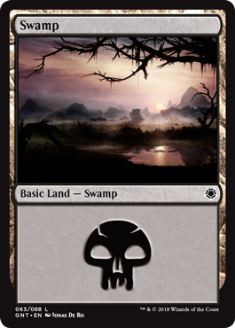 063)《沼/Swamp》[GNT] 土地 | 日本最大級 MTG通販サイト「晴れる屋」