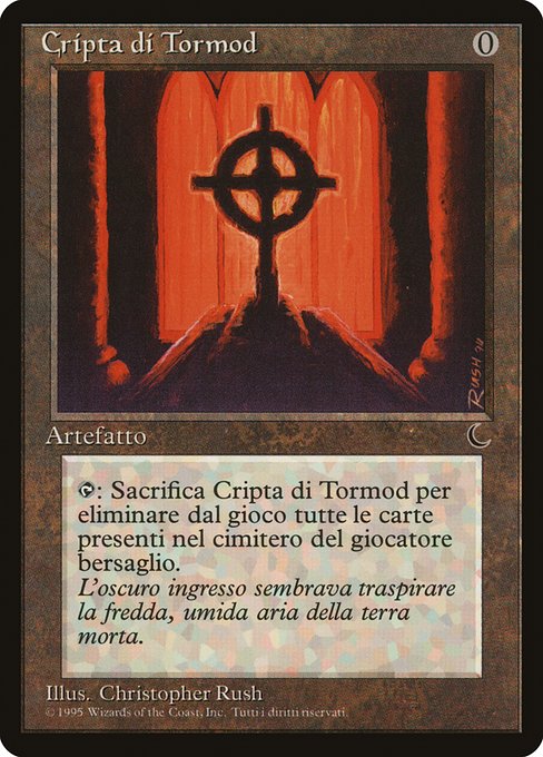 トーモッドの墓所/Tormod's Crypt》[CHR] 茶C | 日本最大級 MTG通販