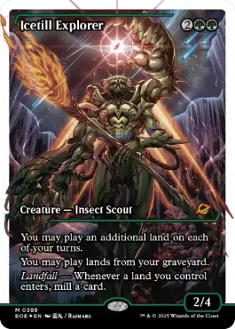 Foil】(362)□ショーケース□《氷耕しの探検家/Icetill Explorer》[EOE