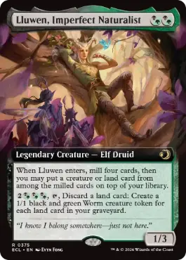 Foil】(375)□拡張アート□《不完全な自然体、ルーウェン/Lluwen