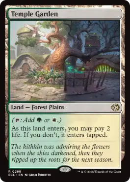 Foil】《寺院の庭/Temple Garden》[GRN] 土地R | 日本最大級 MTG通販