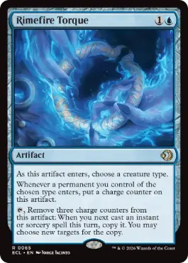 065)《凍炎の首飾り/Rimefire Torque》[ECL] 青R | 日本最大級 MTG通販