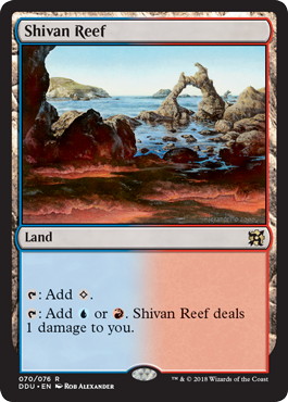 シヴの浅瀬/Shivan Reef》[APC] 土地R | 日本最大級 MTG通販サイト