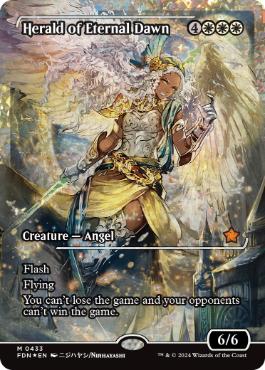 フラクチャー・Foil】(433)□ショーケース□《永遠曙光の伝令/Herald