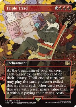 166)《トリプルトライアド/Triple Triad》[FIN] 赤R | 日本最大級 MTG