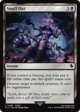 Foil】《殺し/Snuff Out》[MMQ] 黒C | 日本最大級 MTG通販サイト