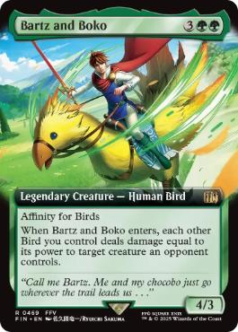175)《バッツとボコ/Bartz and Boko》[FIN] 緑R | 日本最大級 MTG通販