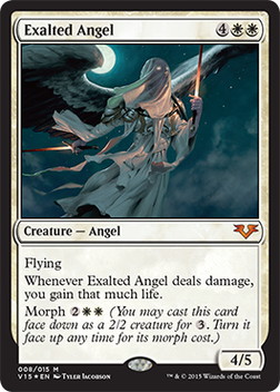 賛美されし天使/Exalted Angel》[ONS] 白R | 日本最大級 MTG通販サイト