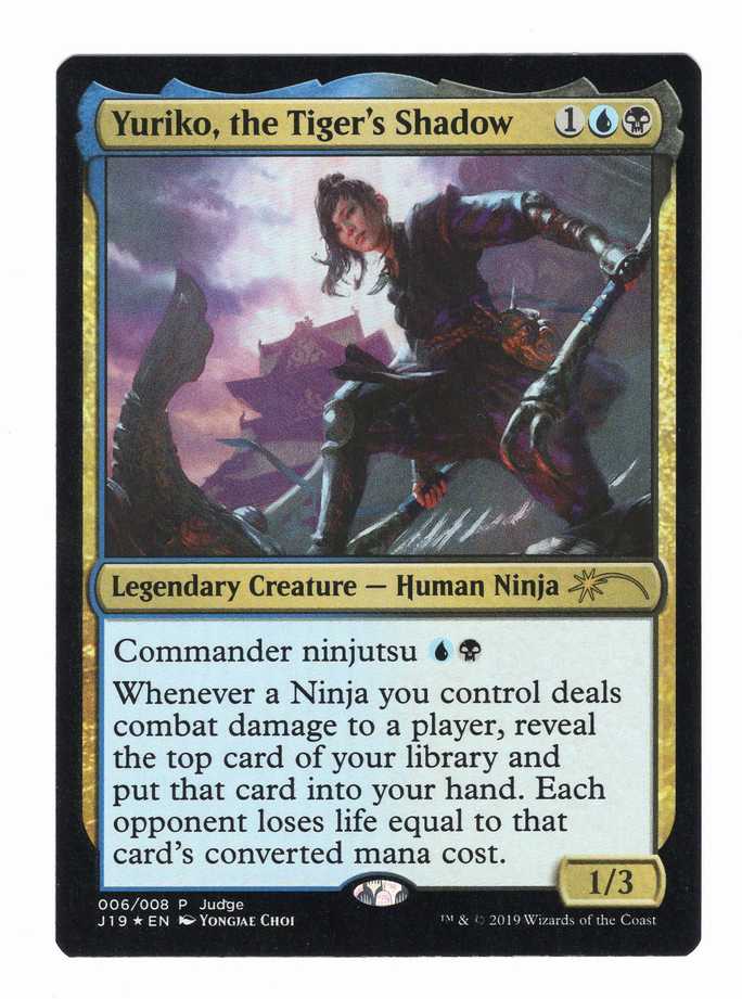 Foil】《虎の影、百合子/Yuriko, the Tiger's Shadow》(ジャッジ褒賞
