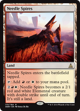 鋭い突端/Needle Spires》[OGW] 土地R | 日本最大級 MTG通販サイト