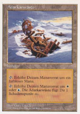 アダーカー荒原/Adarkar Wastes》[5ED] 土地R | 日本最大級 MTG通販